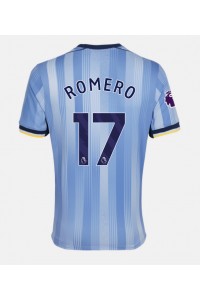 Tottenham Hotspur Cristian Romero #17 Voetbaltruitje Uit tenue 2024-25 Korte Mouw